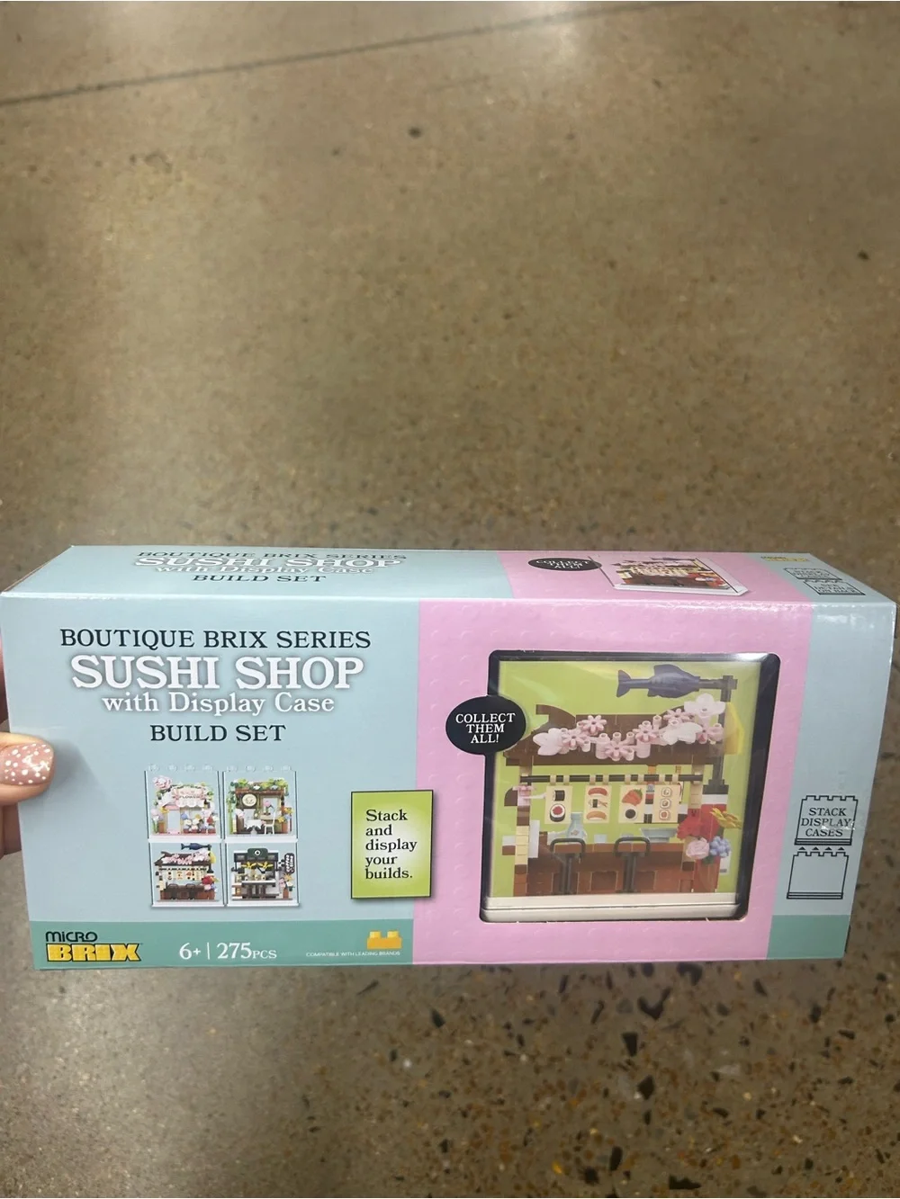 NWT Boutique Brix Series Sushi Shop Build Set
